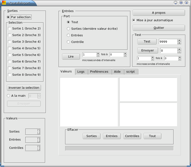 Kpp main window
